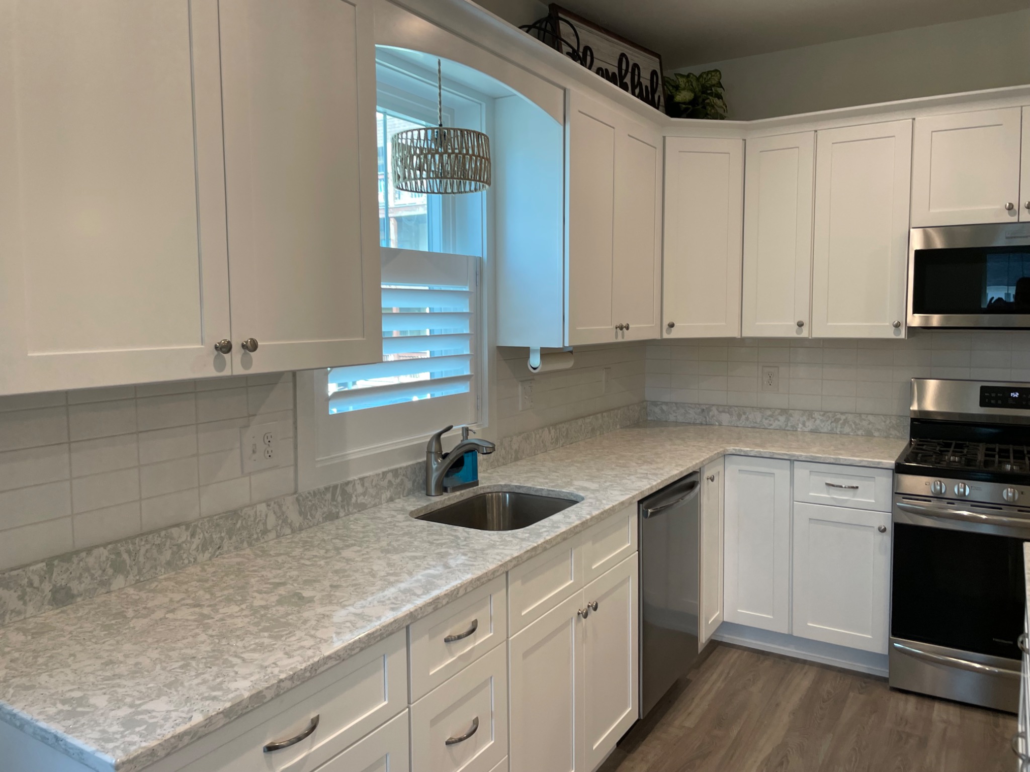Custom built-in shelves